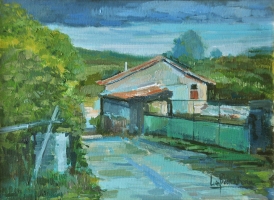Hacia la cabaña
